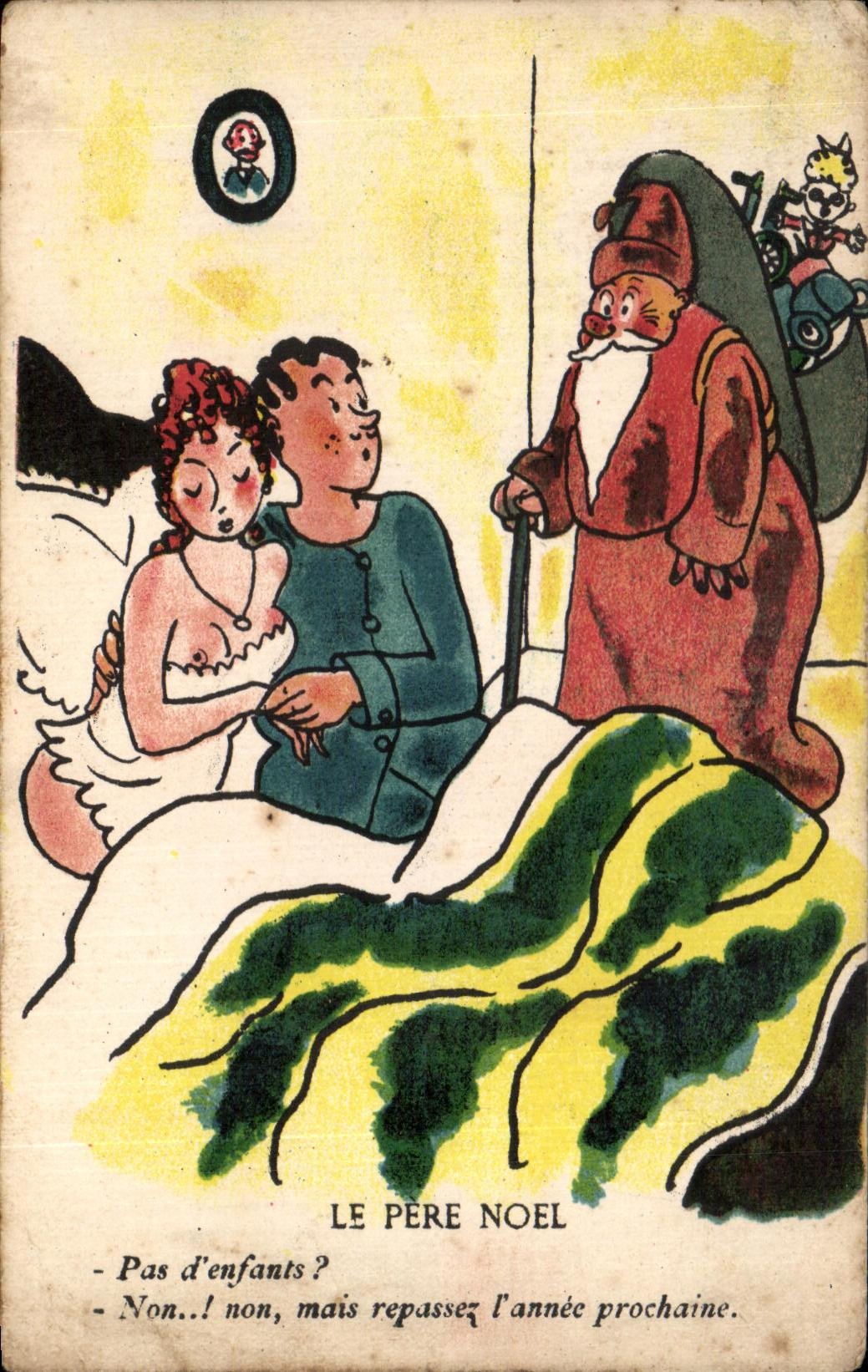 CPA not D children not but pass by again L nearest Anne Father Christmas