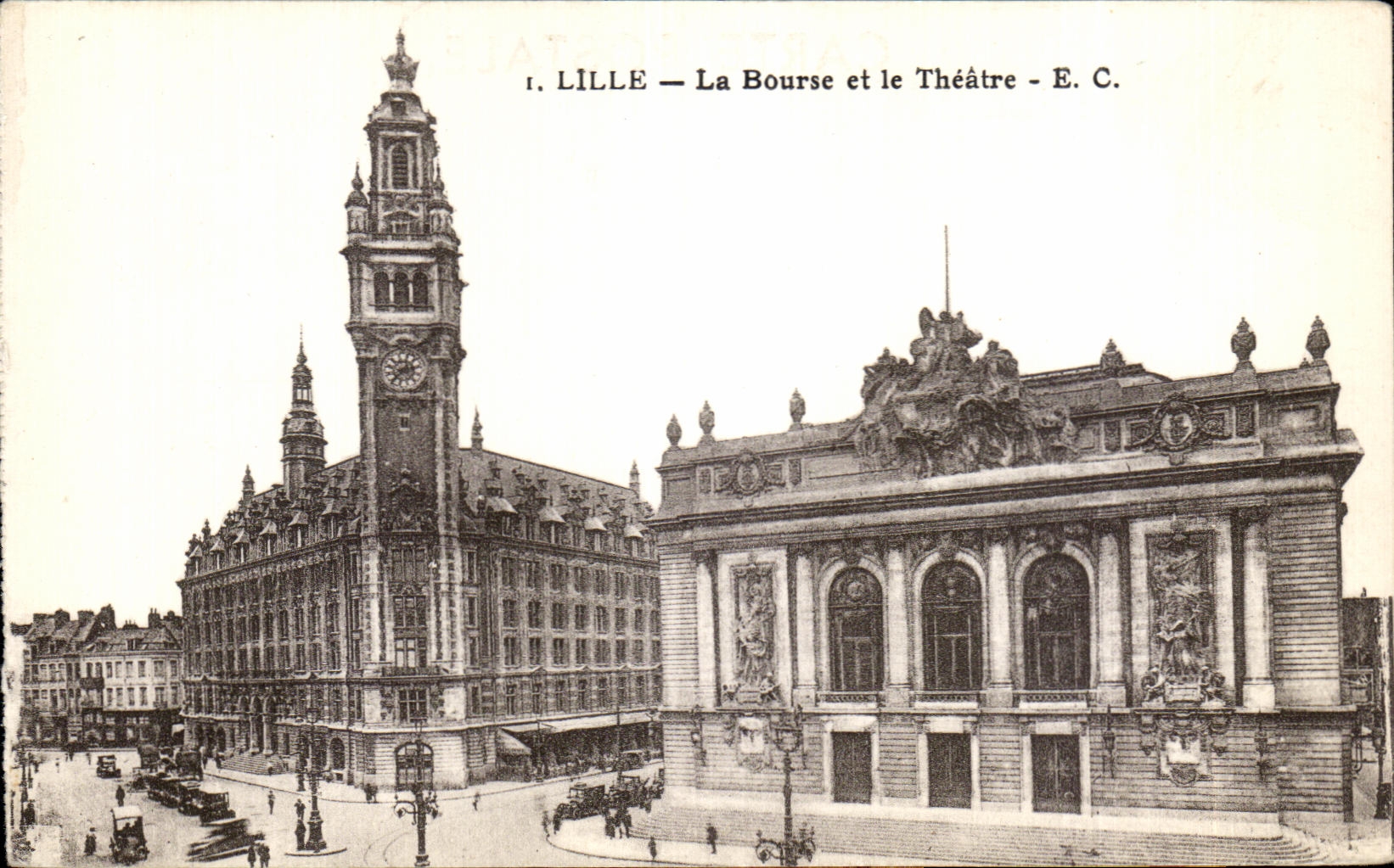 CPA Lille the Stock Exchange And the Theater