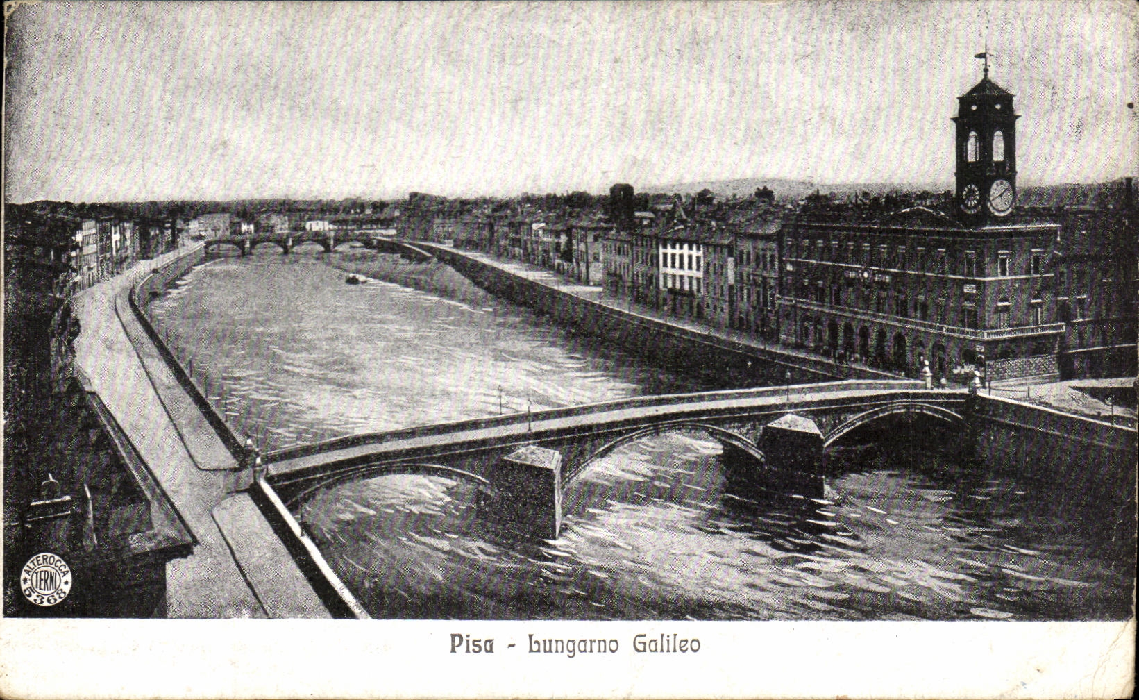 CPA Rammed bungarno Galileo