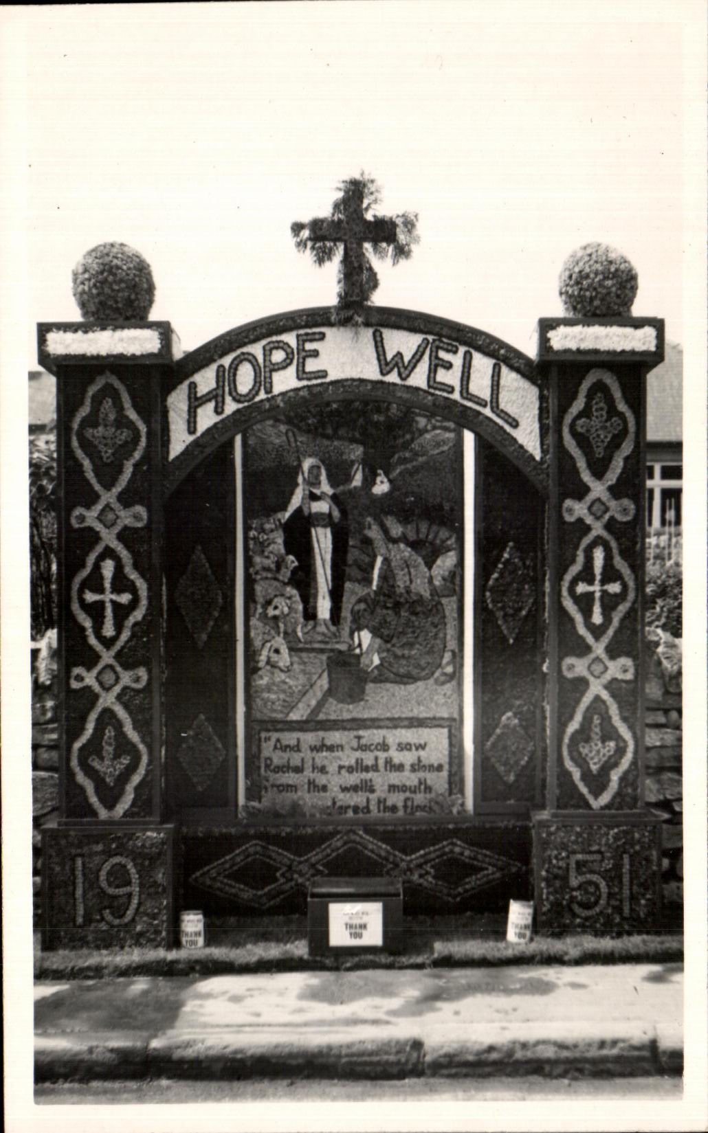 CPA Tombe Hope Well Cimetiere Berger