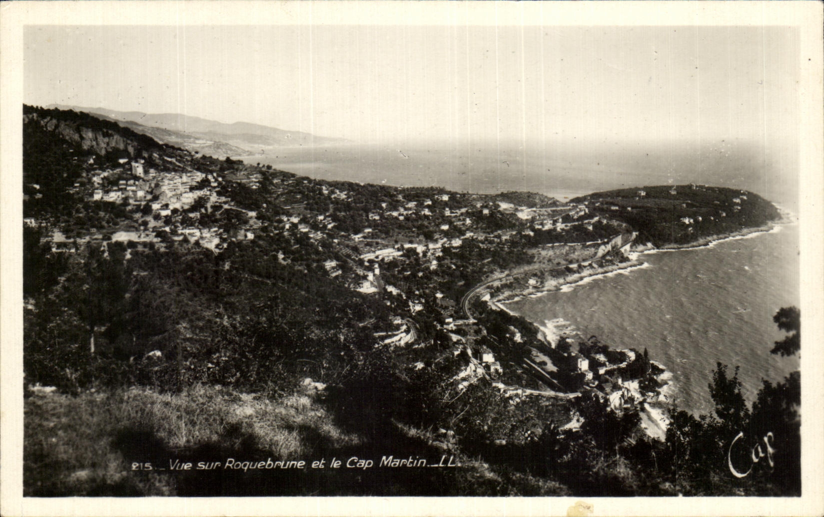 CPA visto en Roquebrune y el cabo Martin