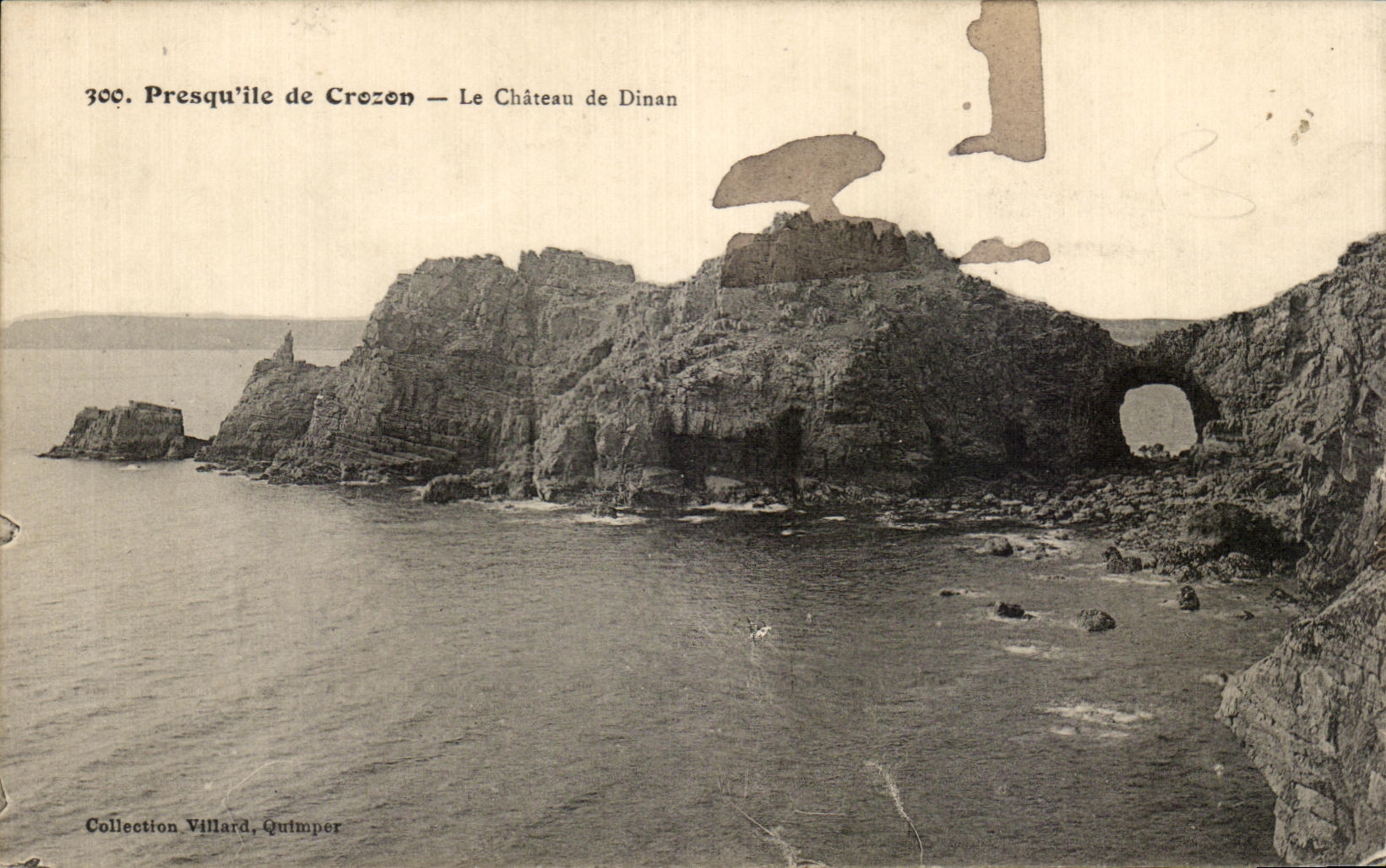 CPA Peninsula of Crozon the Castle of Dinan