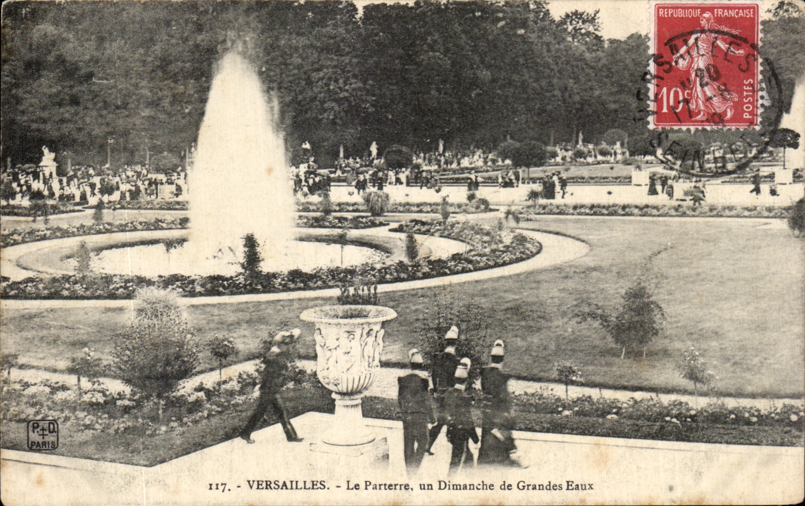 CPA Versailles the Floor one Sunday of Large Water