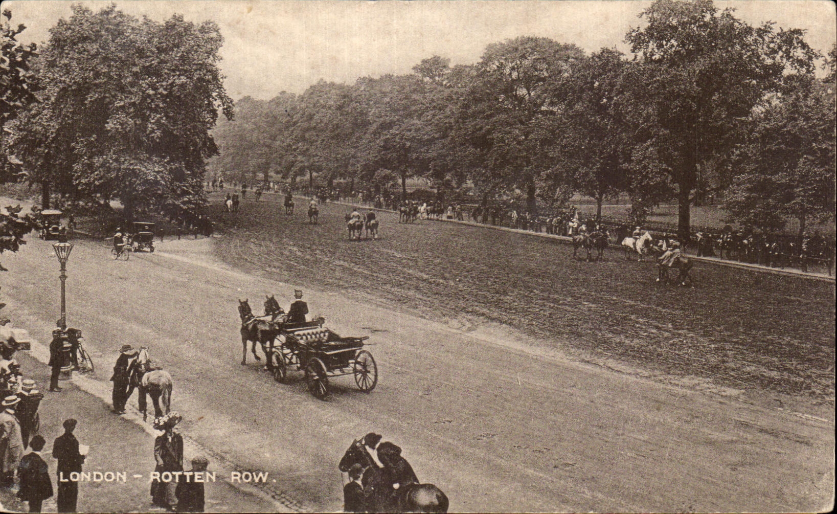 CPA London Rotten Row Hippisme Horsemanship Horse