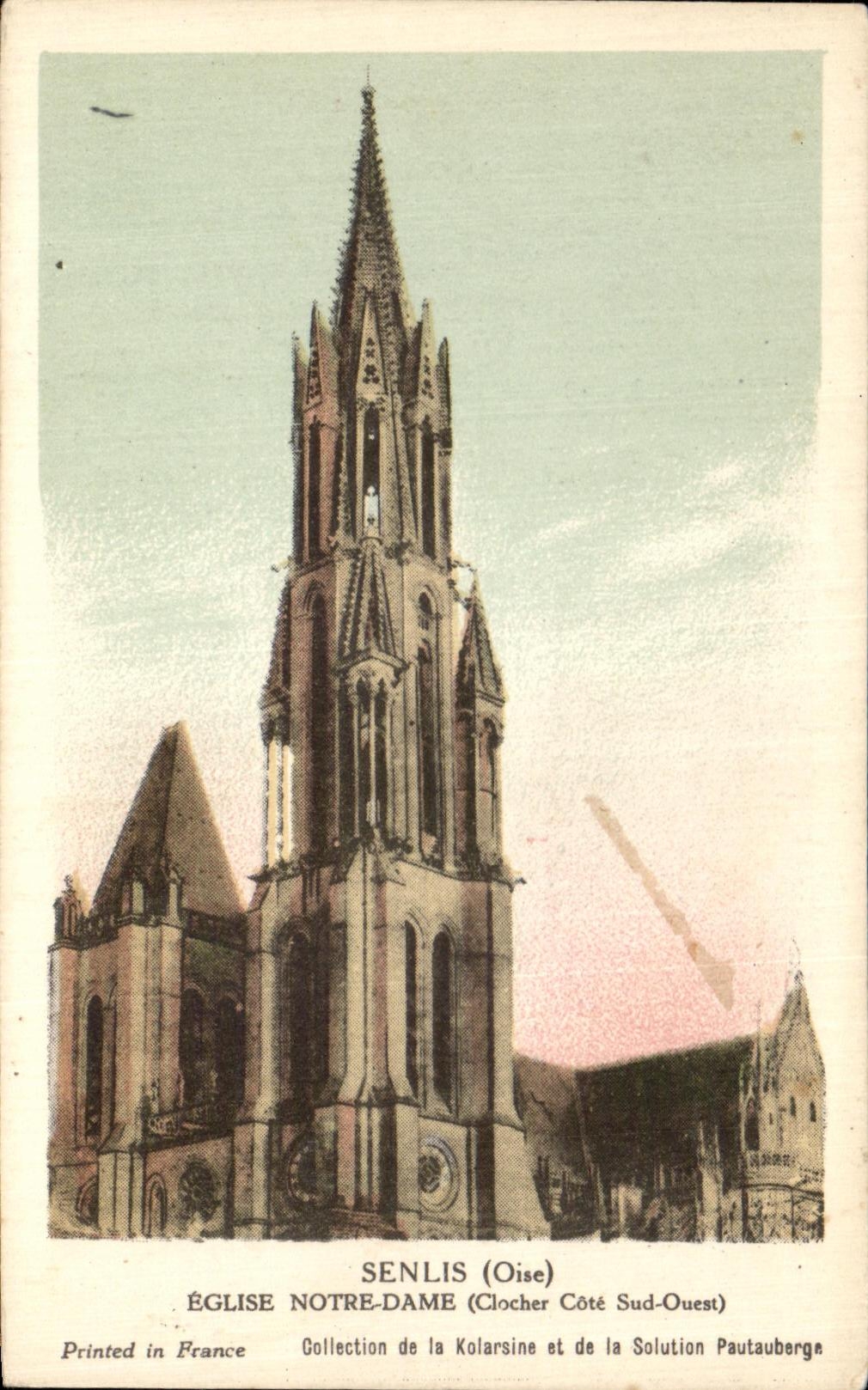 CPA Senlis Notre Dame Church