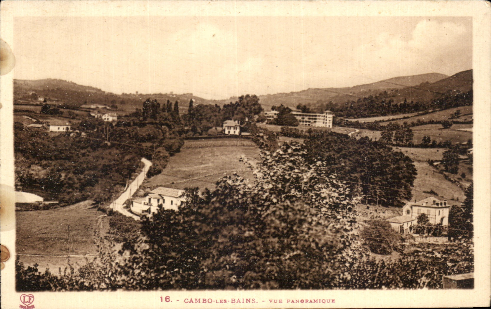 CPA Cambo les Bains Panoramic View