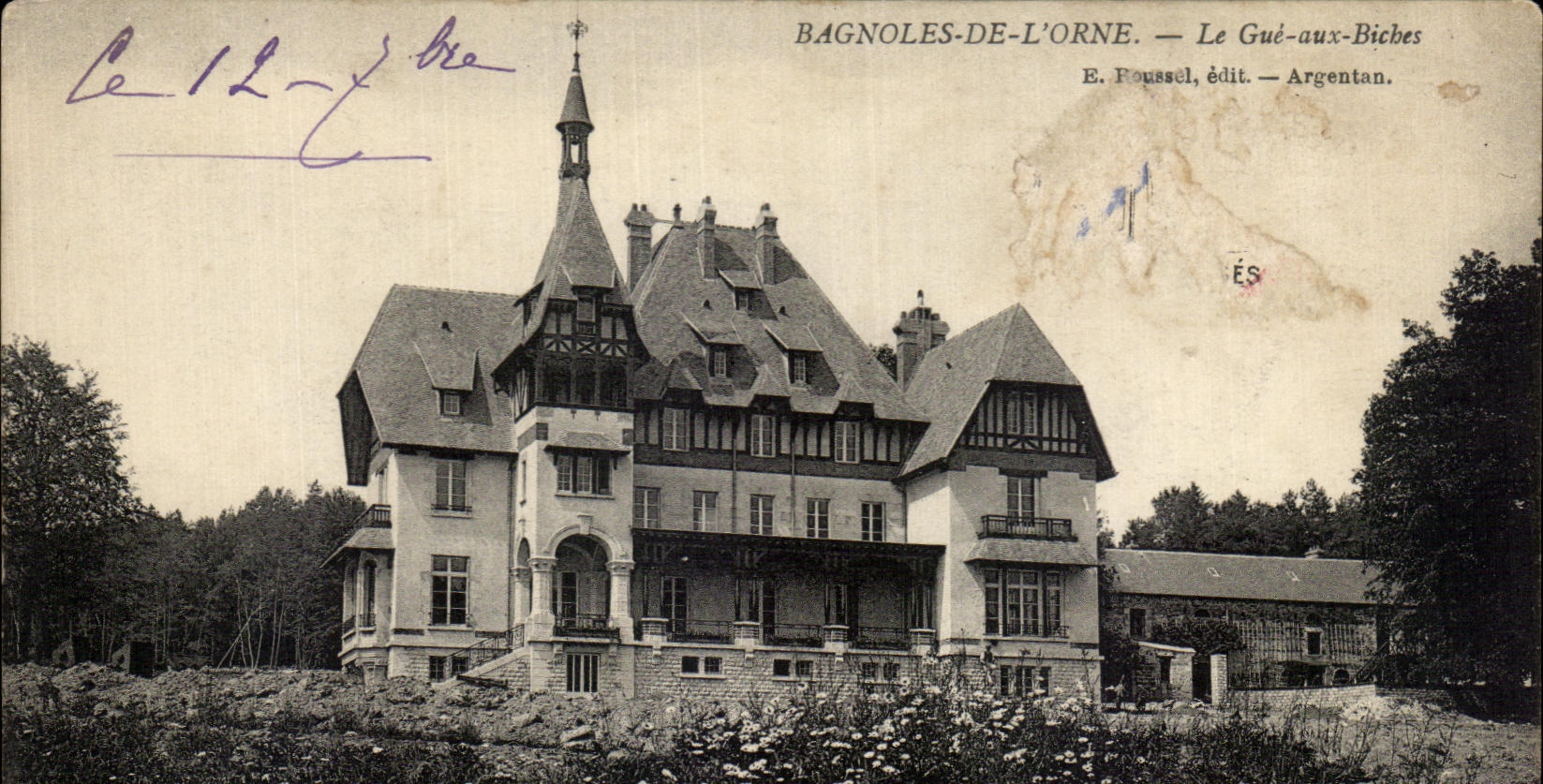 CPA Bagnoles De L'Orne Le Gue aux Biches