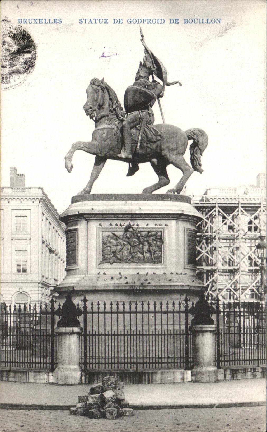 Estatua de CPA Brussels de Godfroid De Bouillon
