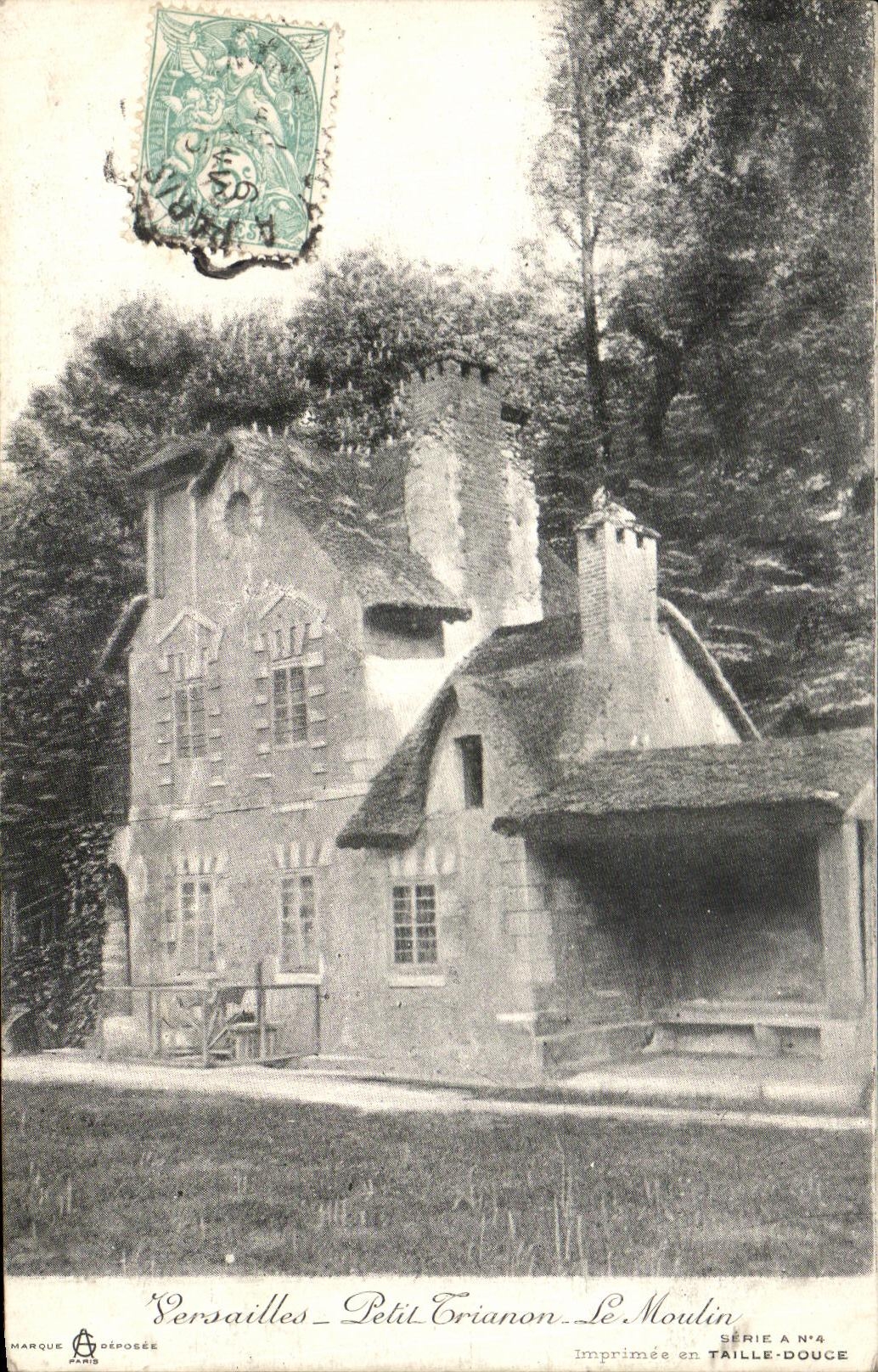CPA Versailles Petil Trianon the Mill