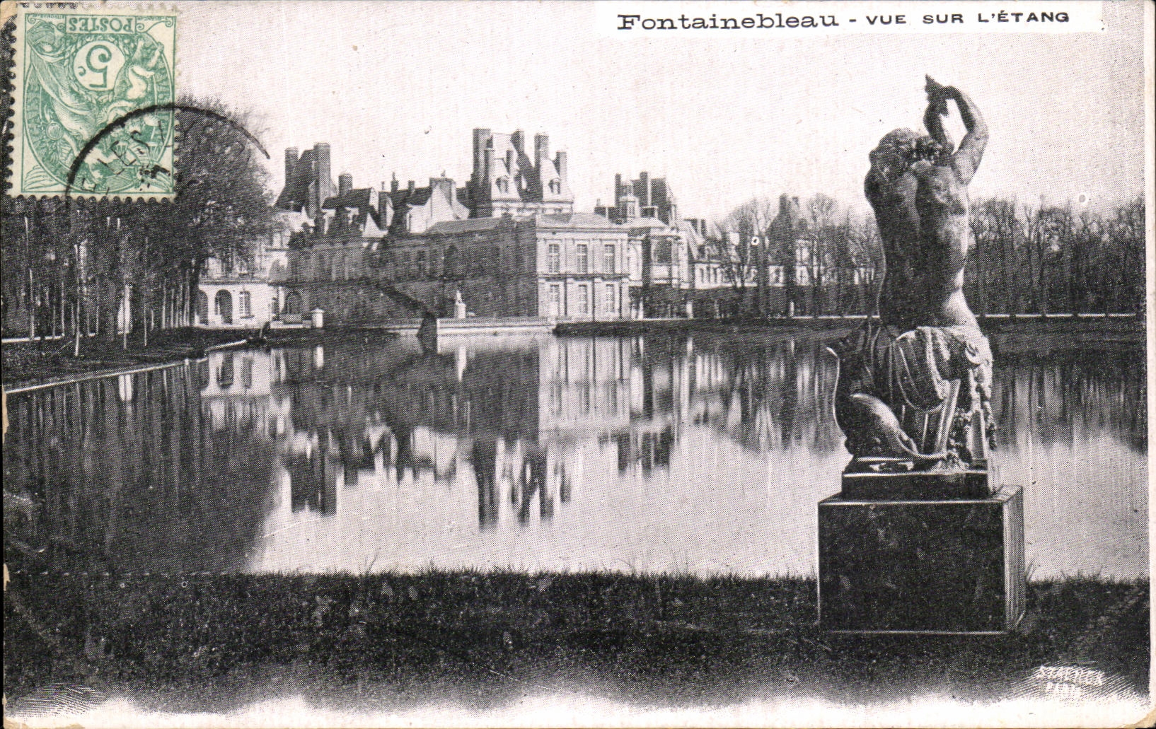 CPA Fontainebleau Seen on the Pond