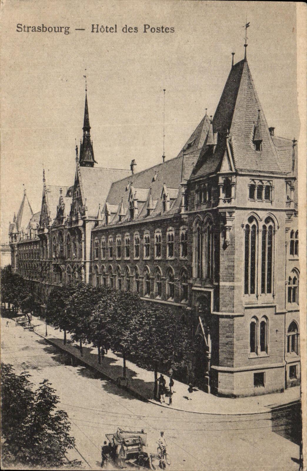 CPA Strasbourg Post office building