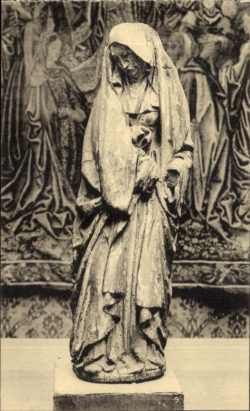 Virgen justa 1930 de CPA Amberes