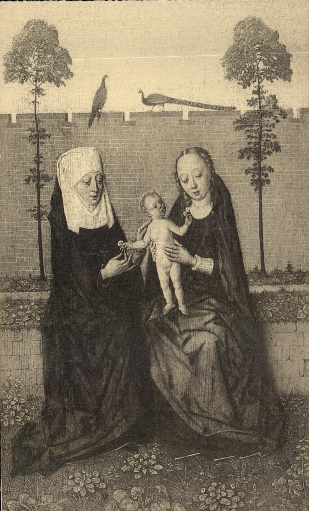 Furgoneta justa 1930 de CPA Amberes E De Meester de la leyenda DER H Lucia el amo de la leyenda del santo Lucia