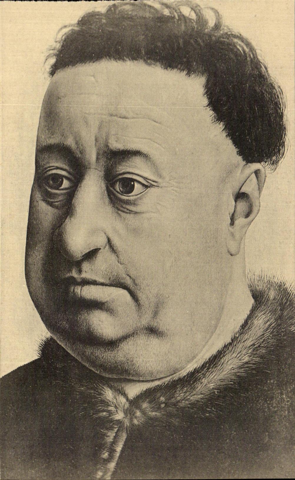 CPA Exposition Anvers 1930 Meester Van Flemalle Le Maitre de Flemalle Mansportret Portrait d'Homme