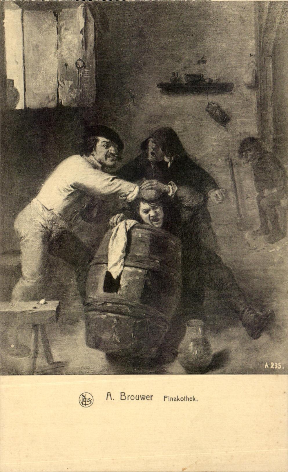 CPA Exposition Anvers 1930 A Brouwer pinakothek