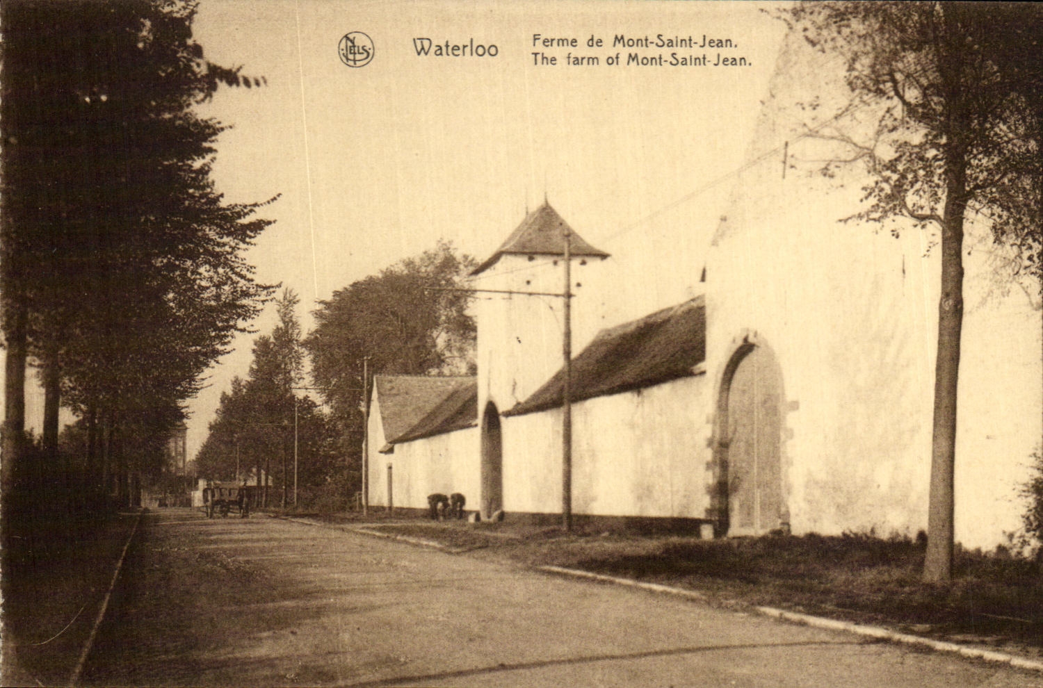 CPA Waterloo Ferme de Mont Saint Jean The Farm of Mont Saint Jean