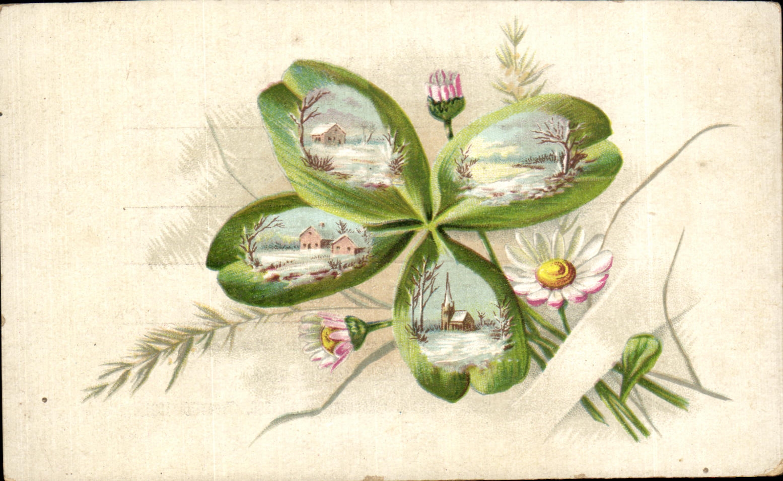 El pajaro de las rosas de las flores de la fantasia de CPA que la calle de Besnier Langlois del chocolate de la publicidad de las ovejas sirve Trafle sirve