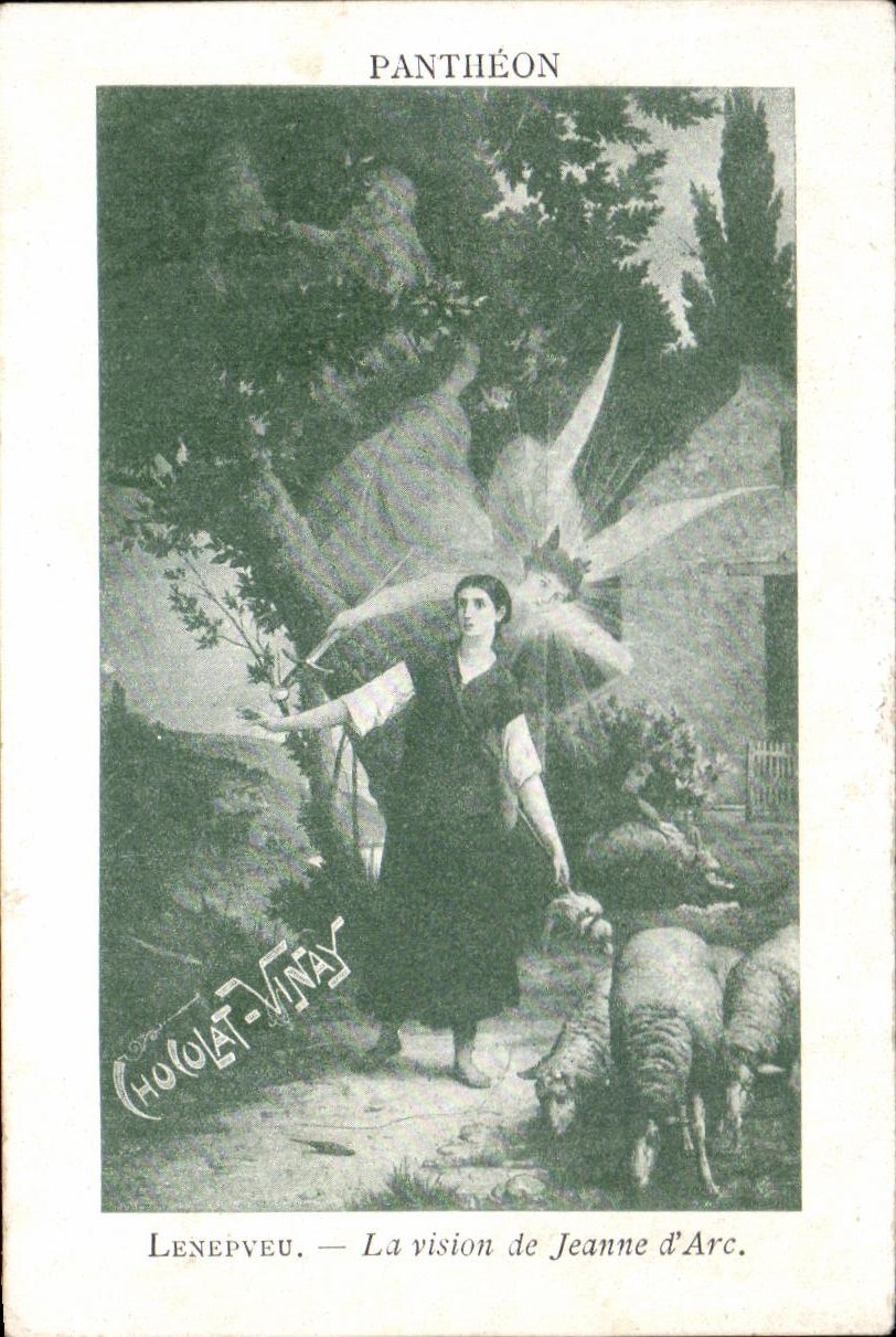 Image the Pantheon Lenepveu Vision of Jeanne d' Arc Angel