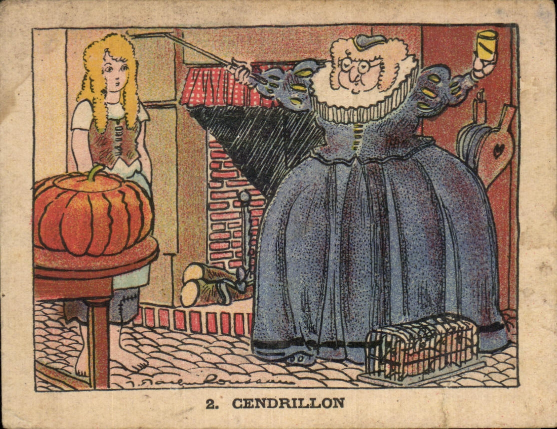 Chromo Cendrillon Citrouille