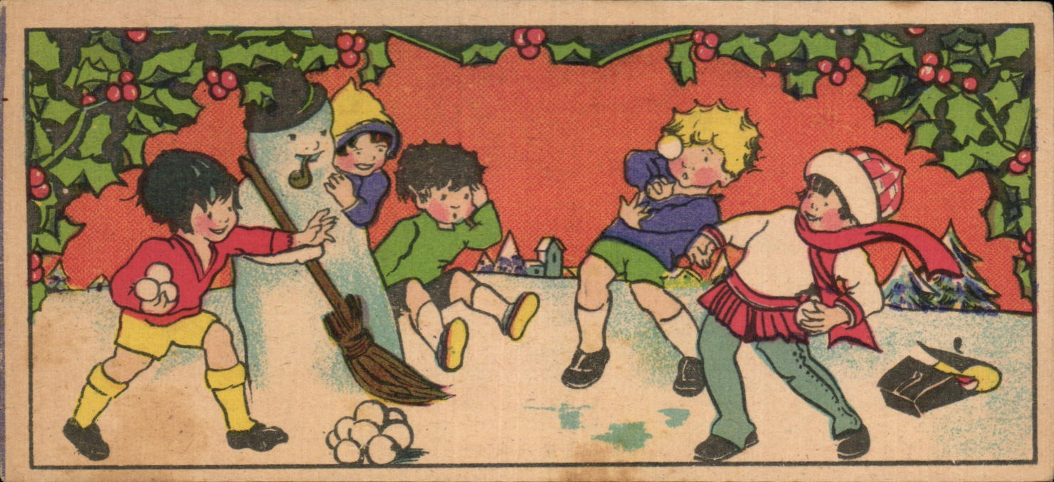 Image House Soubes Wire Street Ravez Bordeaux Folklore Enfans Snowman