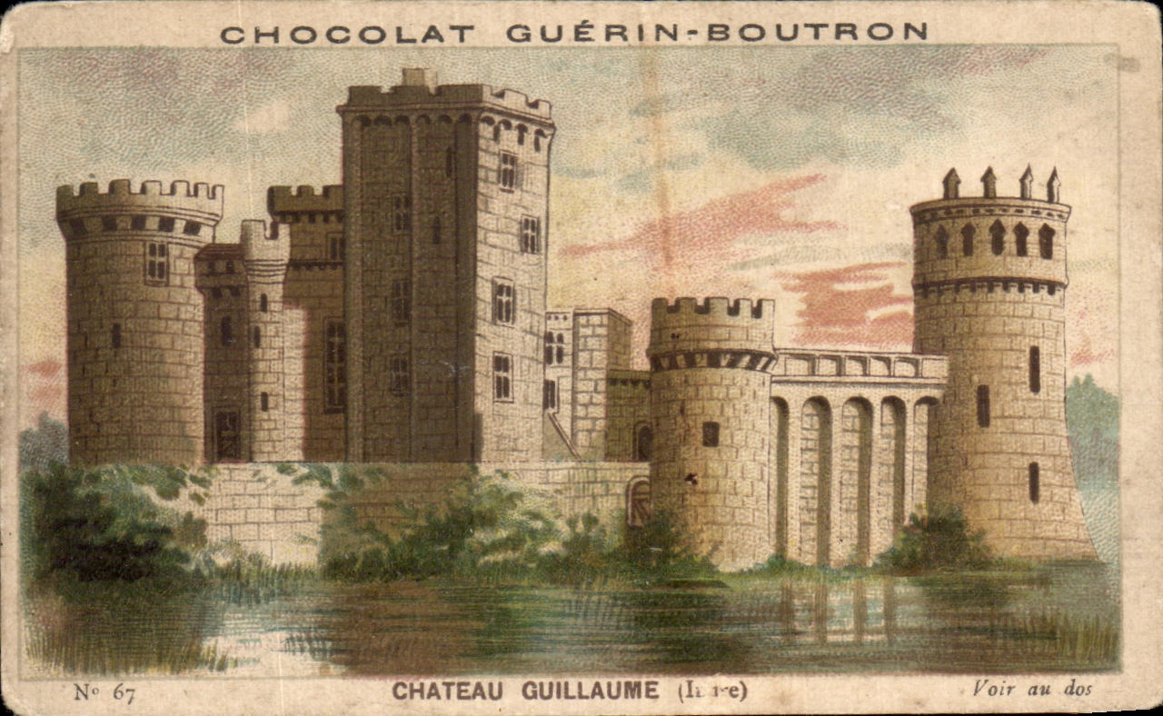 Chromo Chocolat Guerin Boutron Chateau Guillaume