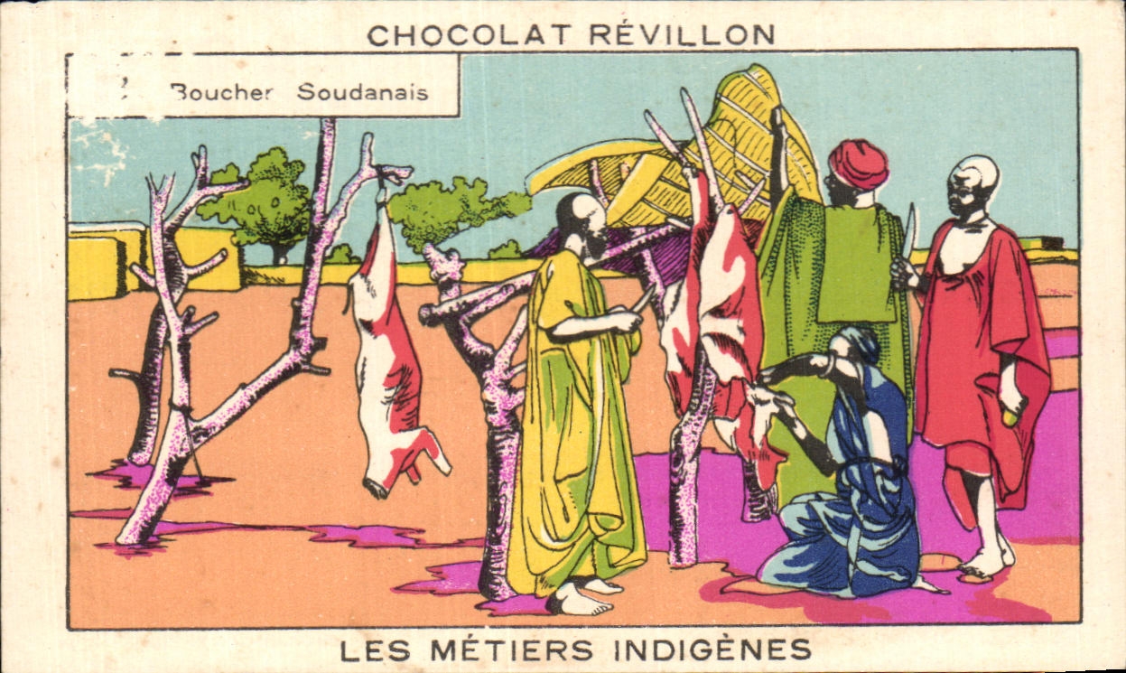 Image Chocolate Revillon Sudanese Butcher Sudan