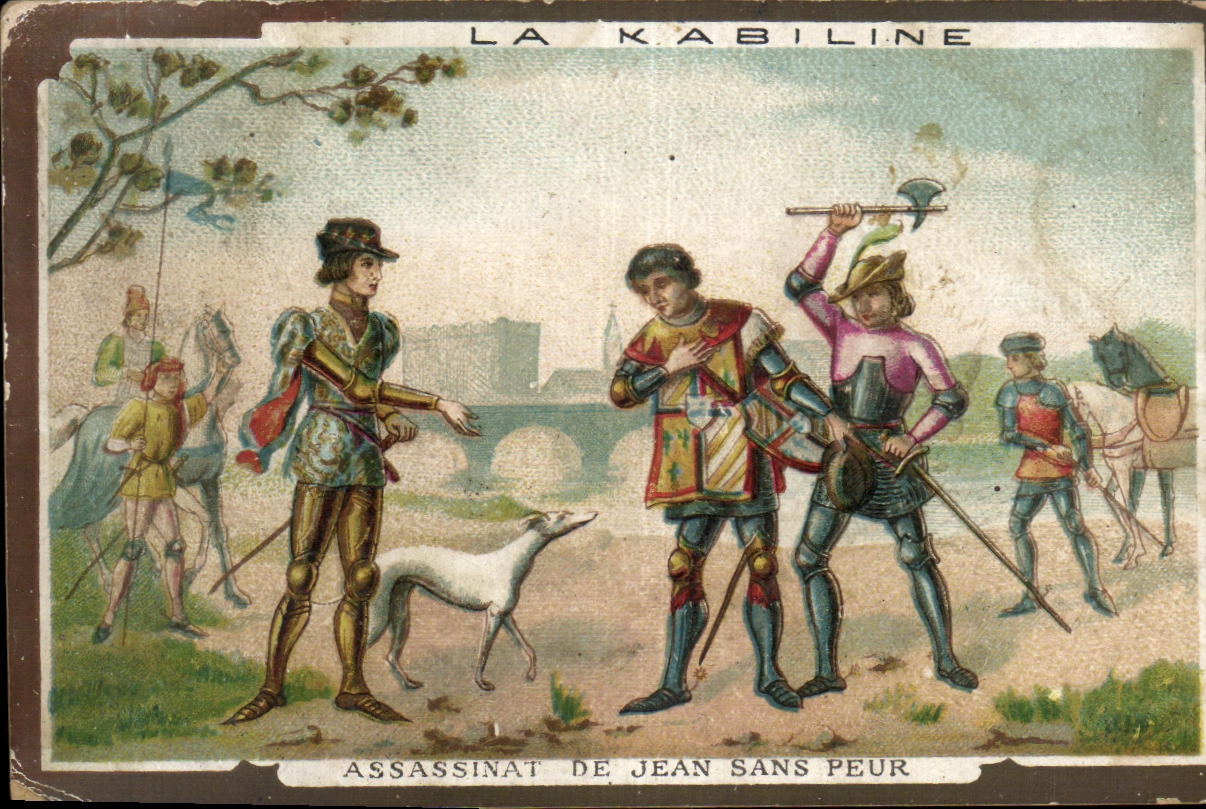 Chromo La Kabiline Assassinat De Jean Sans Peur Chein