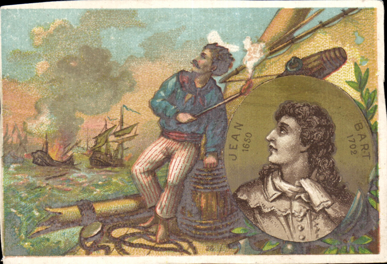 Chromo Jean Bart Navigateur 1650 1702