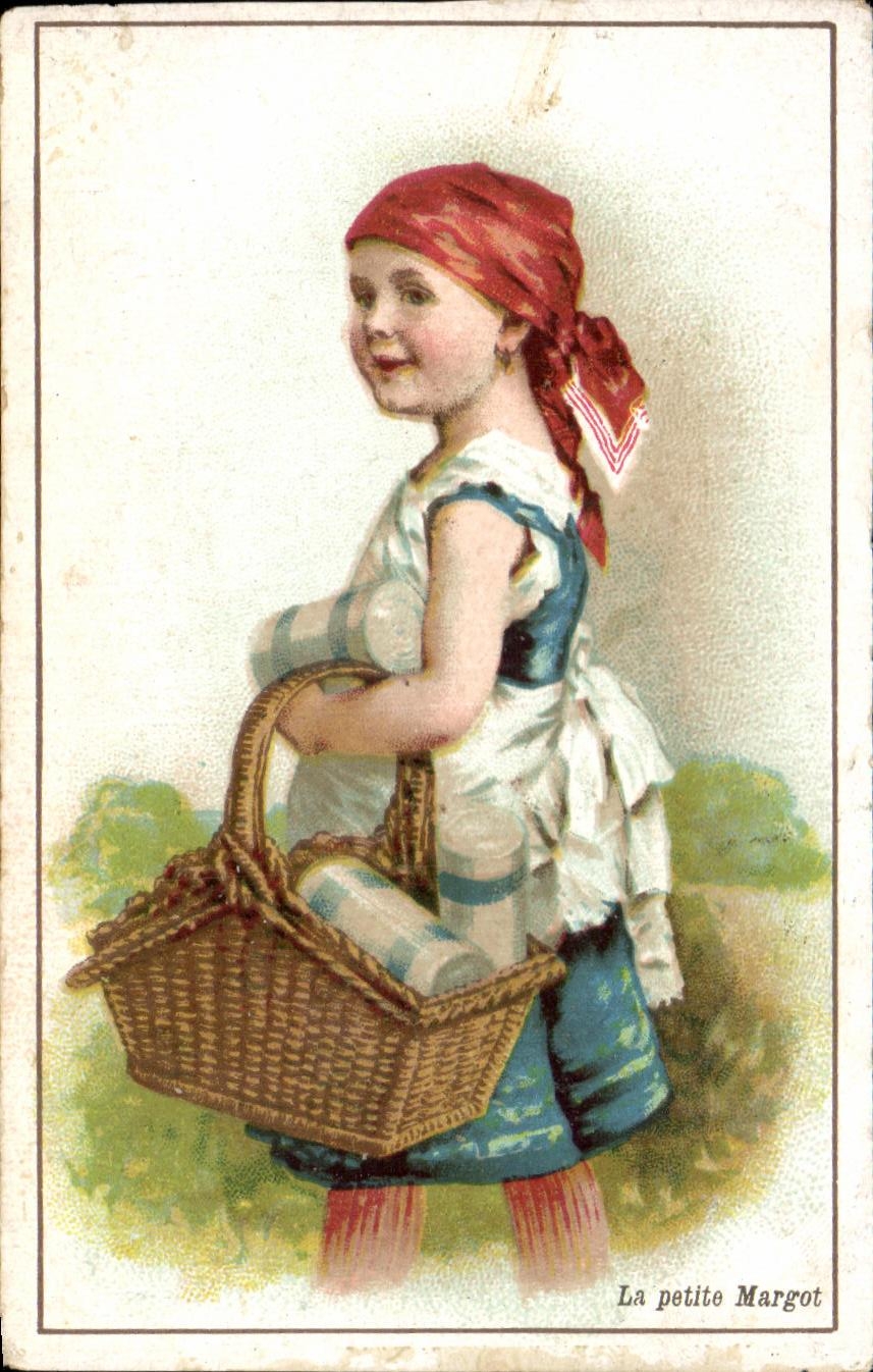 Chromo La Petite Margot Enfant