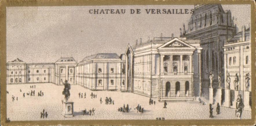 Chromo Chateau De Versailles