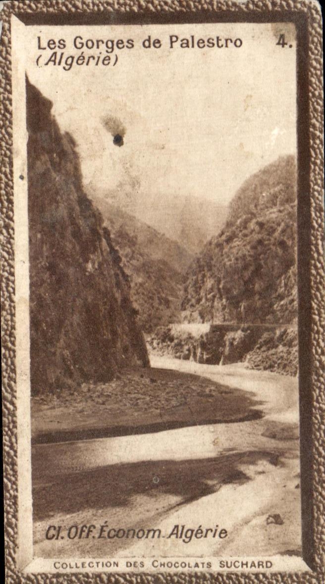 Image Falls of Palestro Algeria Suchard chocolate