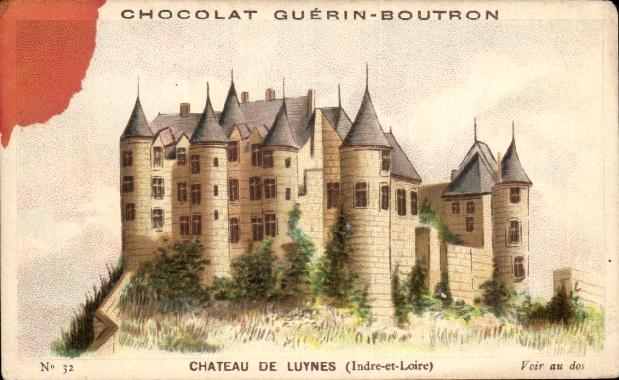 Chromo Chocolat Guerin Boutron Chateau De Luynes