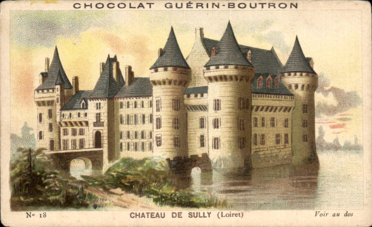 Chromo Chocolat Guerin Boutron Chateau De Sully