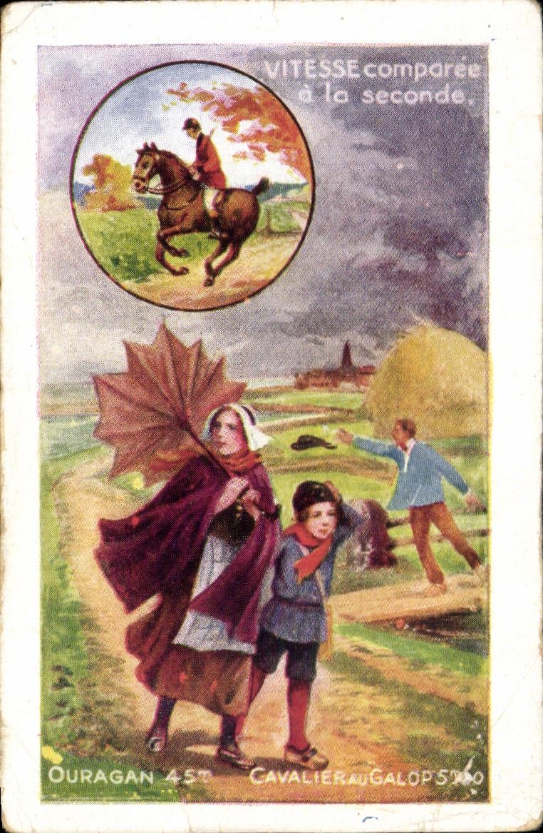 Image Comparee Speed the Second Riding Hurricane with the Gallop Horse