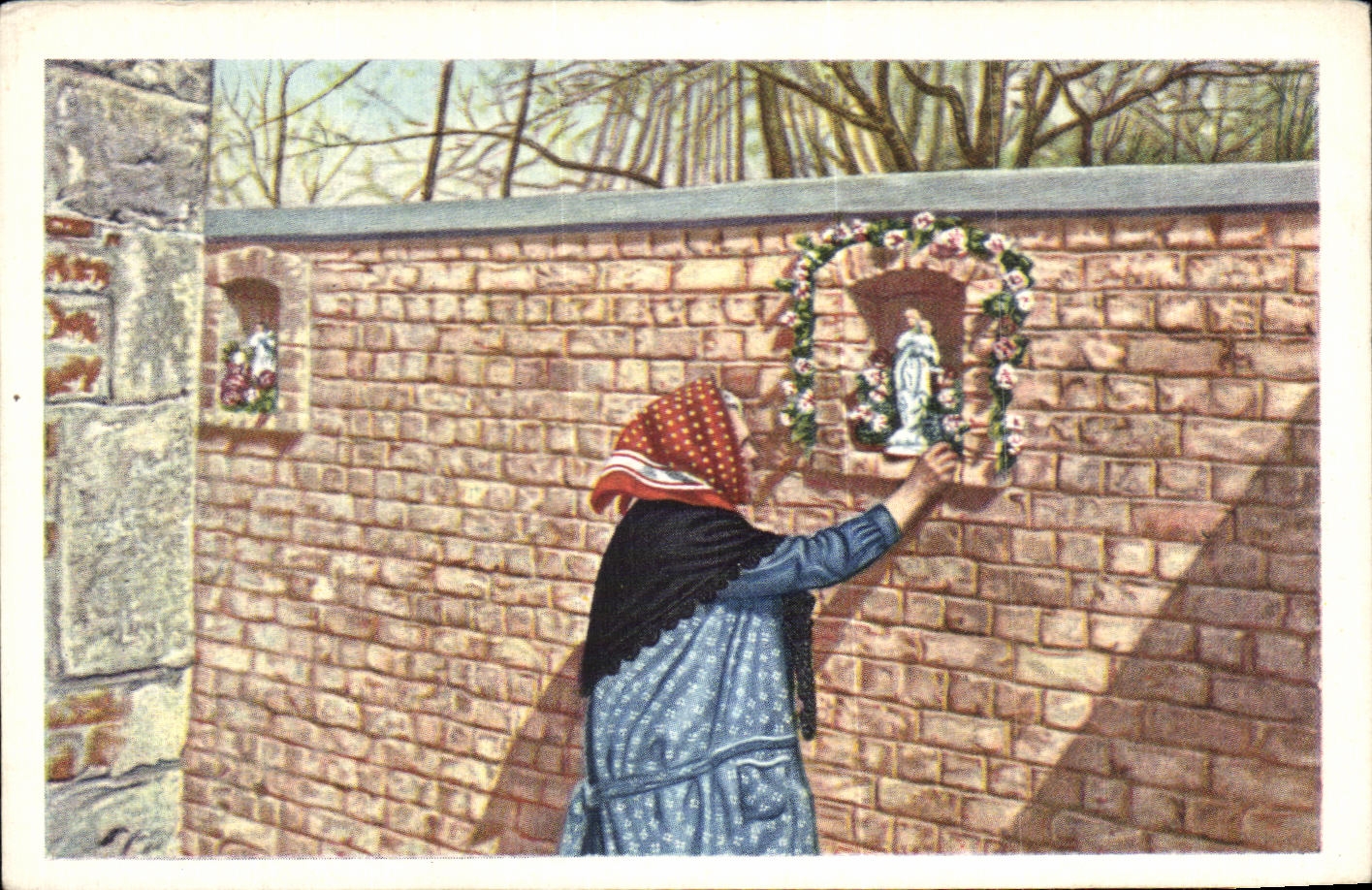 Image Collection of Folklore Belgian Dimensions of gold the Brabant the garland for the virgin