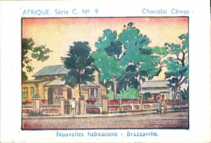 Image News Dwellings Brazzaville Congo Cemol chocolate