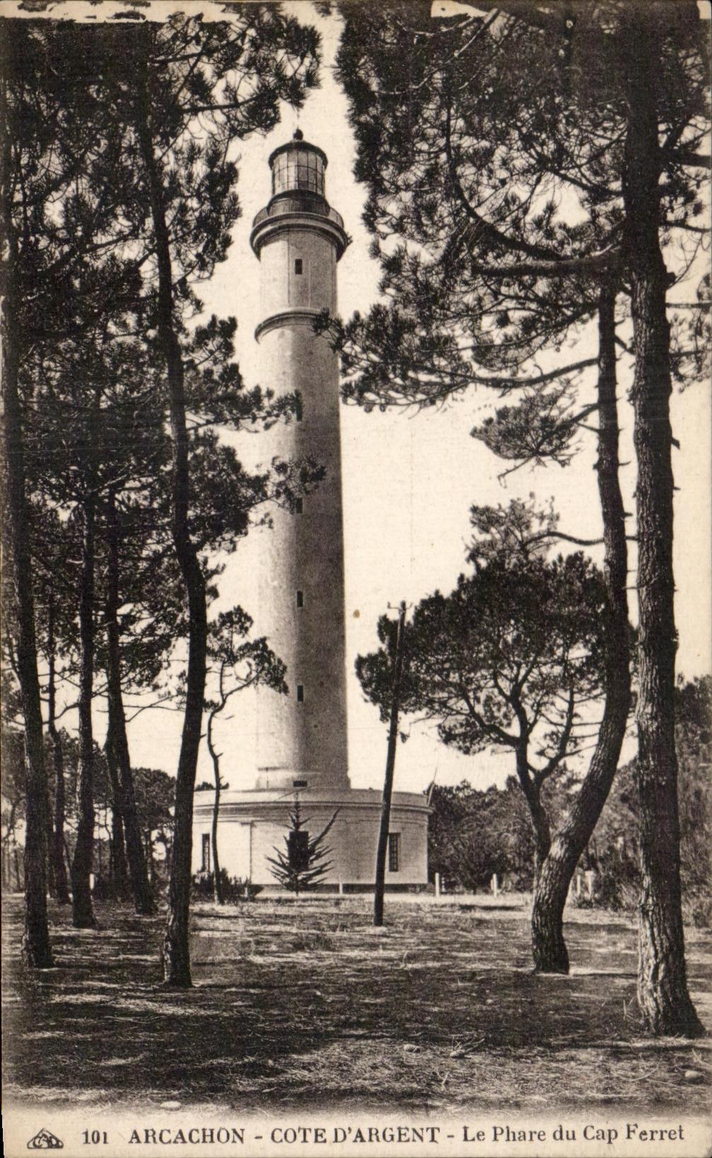CPA Arcachon Cote D'Argent Le Phare du Cap Ferret