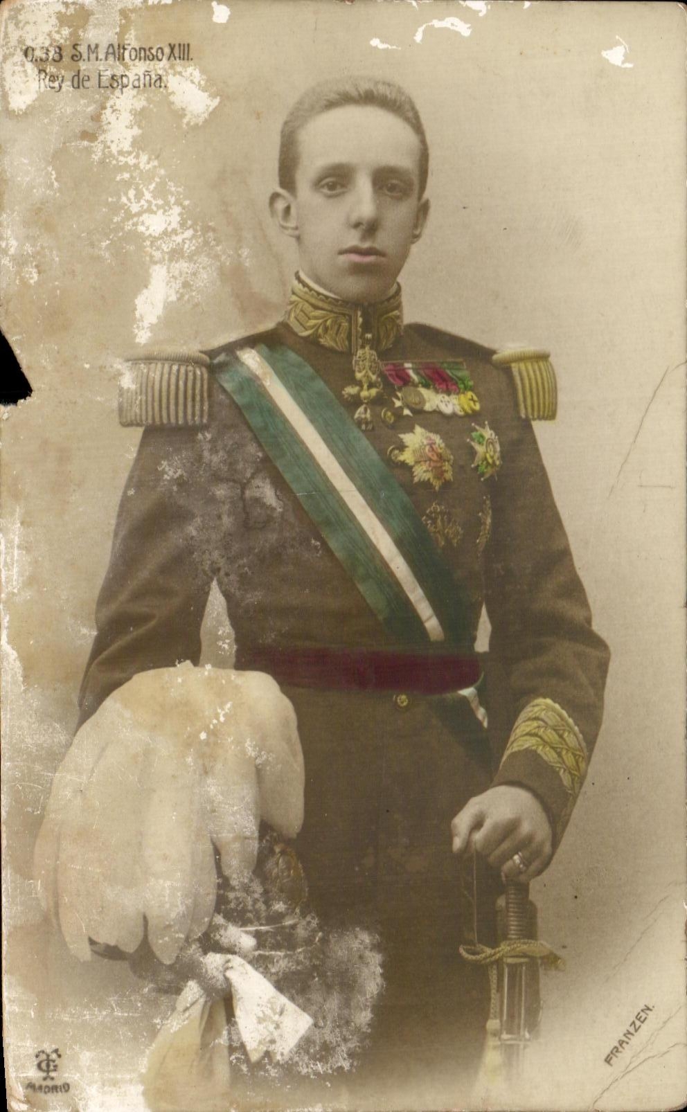 CPA Roi Alfonso XIII Roy de Espana