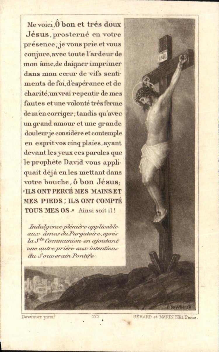 Holy picture Me here O Ben and very Soft Jesus Christ