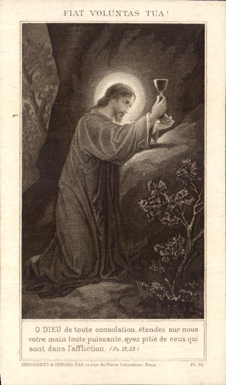 Holy picture Flat Voluntas