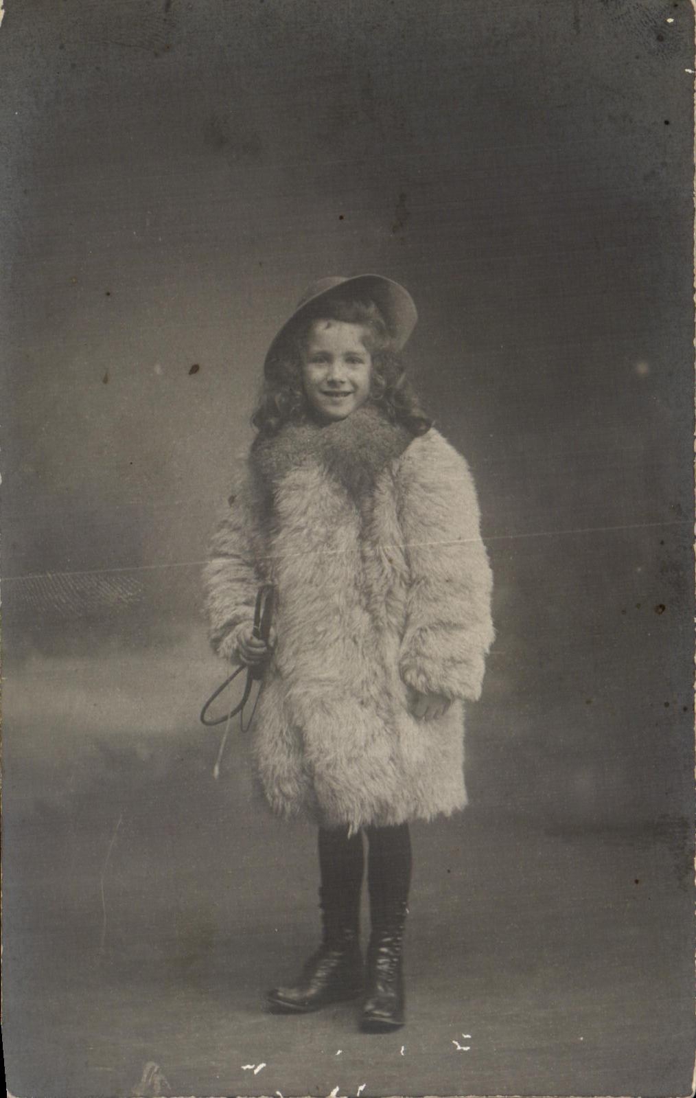 CARTE PHOTO Enfant Orleans 