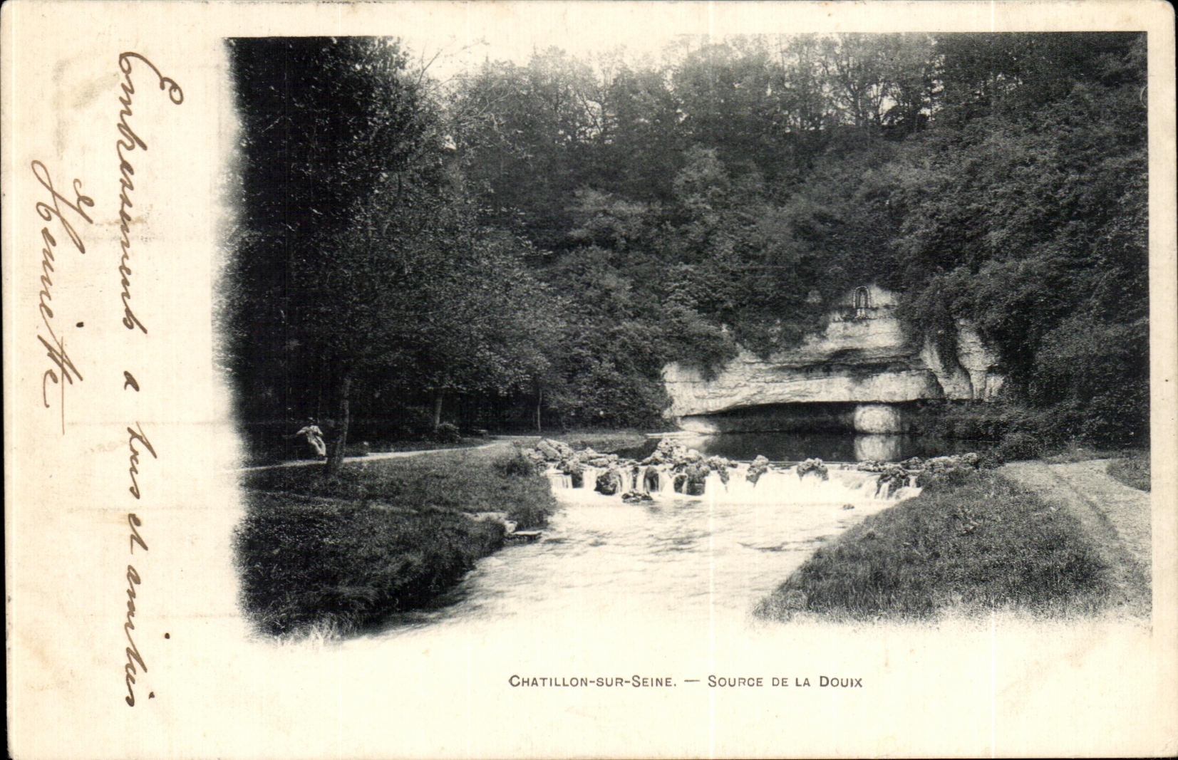 CPA Chatillon On the Seine Source Of Douix
