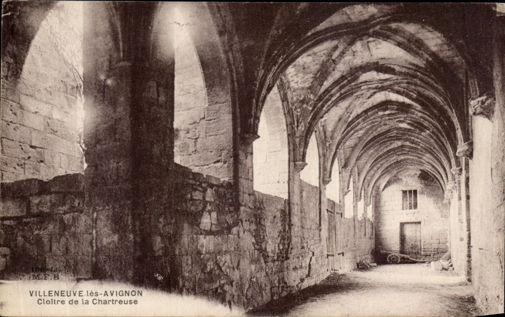 CPA Villeneuve Avignon Cloister of Chartreuse