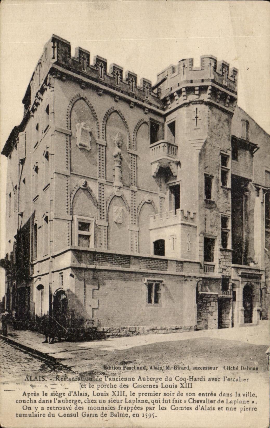CPA Alais Apres le Siege d'Alais 