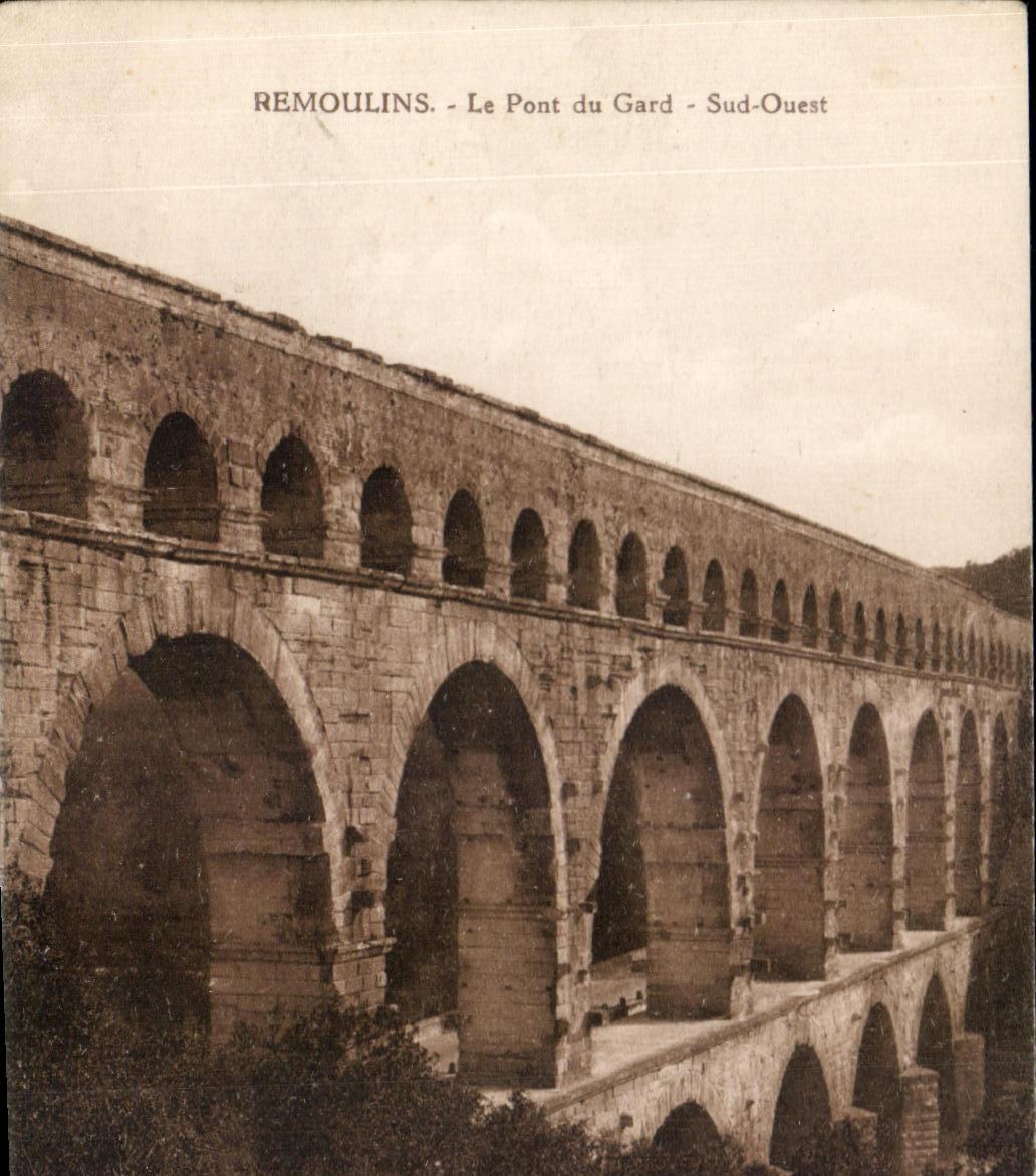 CPA Remoulins the Bridge of Western Southern Gard
