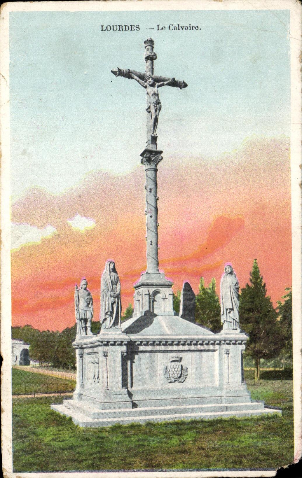 CPA Lourdes La Calvaire