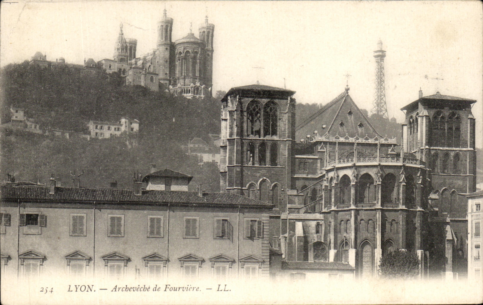 CPA Lyon Archbishop's palace of Fourviere