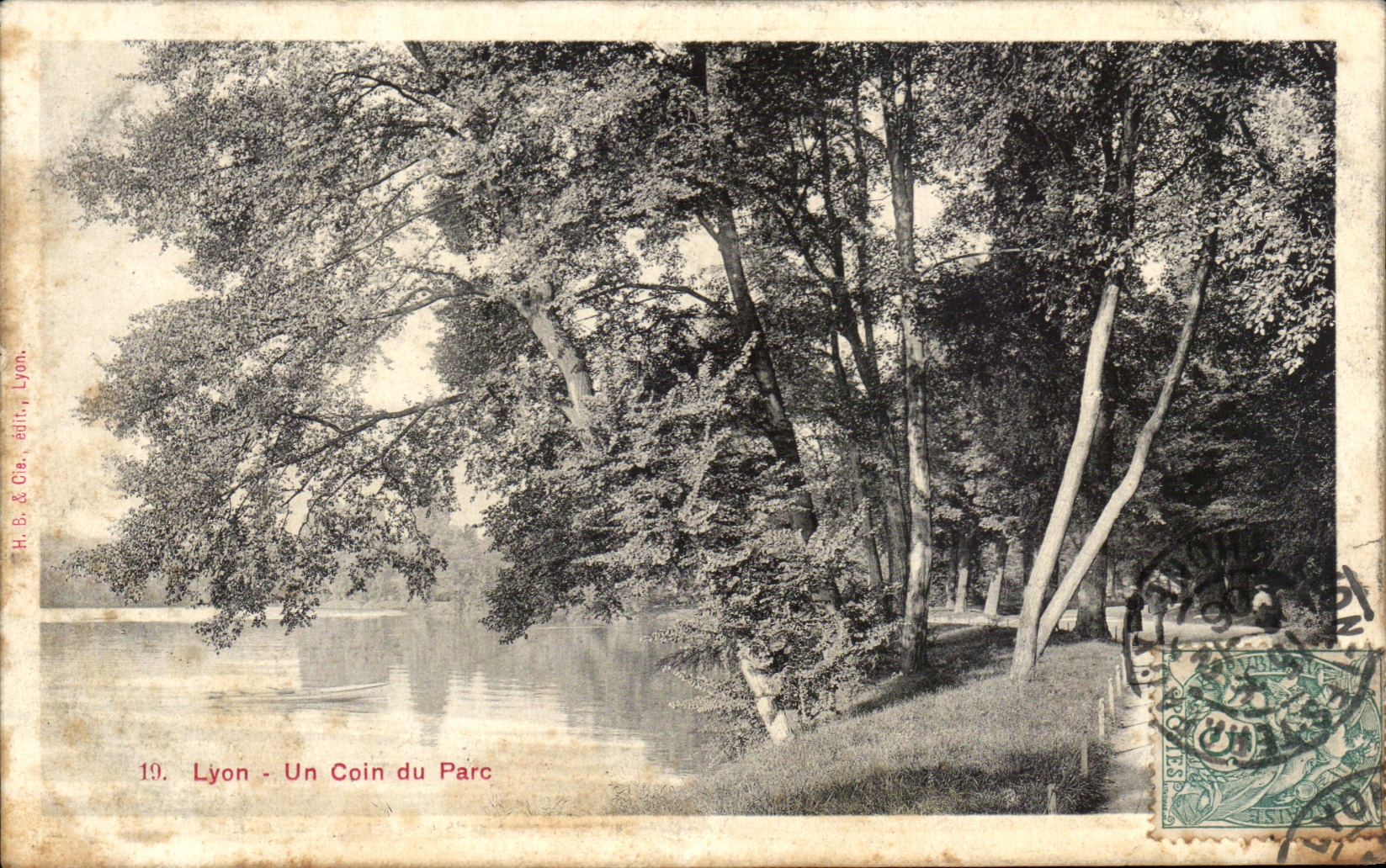 CPA Lyon a Corner of the Park
