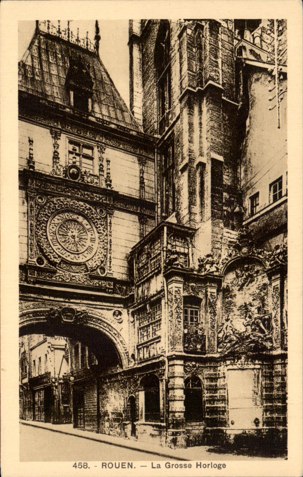 CPA Rouen the Horioge Gross