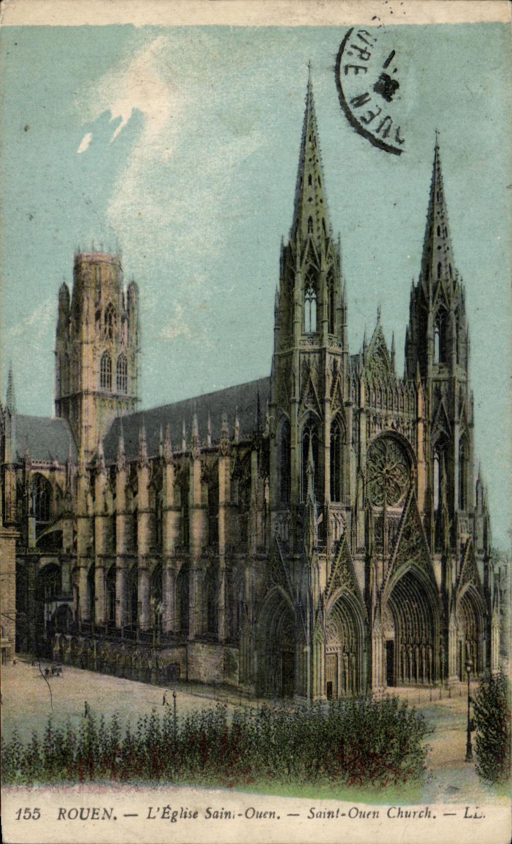 CPA Rouen the Church Saint Ouen Saint Ouen Church